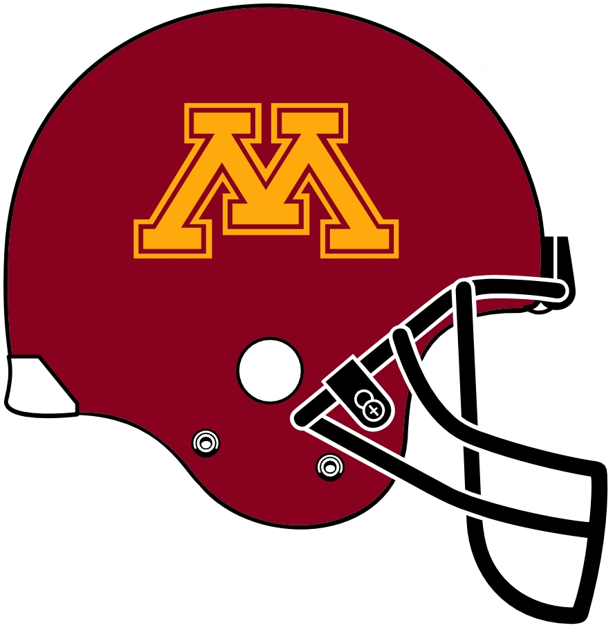 Minnesota Golden Gophers 2008-Pres Helmet Logo iron on transfers for fabric